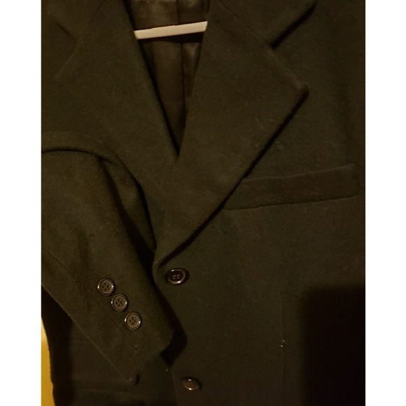 Mikai warm many pockets black coat - Picture 3 of 5